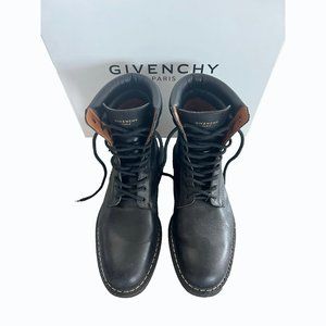 Givenchy Tank Lace Up Boots